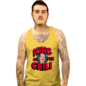 Secret_Shirts Tank Top, Unisex / Small / Gold King Of The Chili