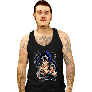 Secret_Shirts Tank Top, Unisex / Small / Black Shadow Dragon