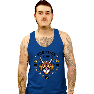 Shirts Tank Top, Unisex / Small / Royal Blue The Robotics Club