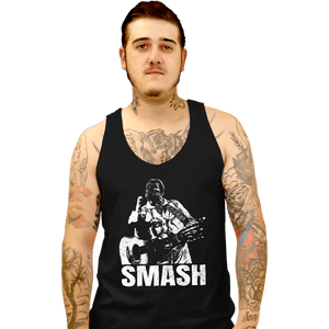 Secret_Shirts Tank Top, Unisex / Small / Black SMASH!