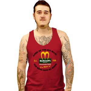 Secret_Shirts Tank Top, Unisex / Small / Red McDowells