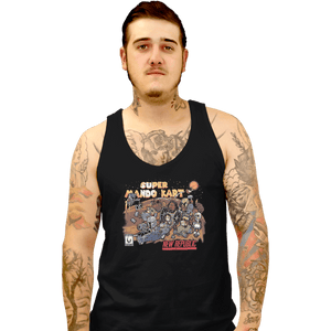 Shirts Tank Top, Unisex / Small / Black Bounty Hunter Kart