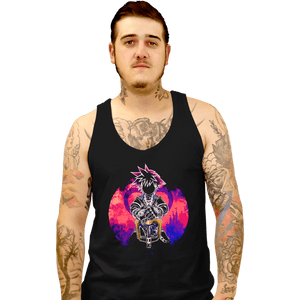 Secret_Shirts Tank Top, Unisex / Small / Black Key Orb