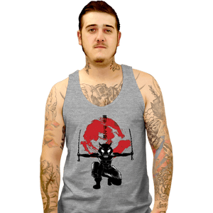 Shirts Tank Top, Unisex / Small / Sports Grey Crimson Boar