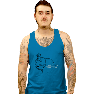 Shirts Tank Top, Unisex / Small / Sapphire Studio Yip Yip