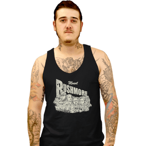 Shirts Tank Top, Unisex / Small / Black Mount Rushmore