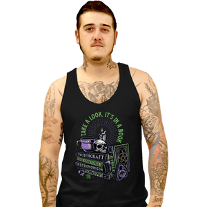 Secret_Shirts Tank Top, Unisex / Small / Black Dark Books