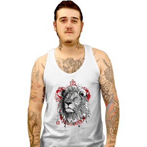 Shirts Tank Top, Unisex / Small / White Courage and Determination