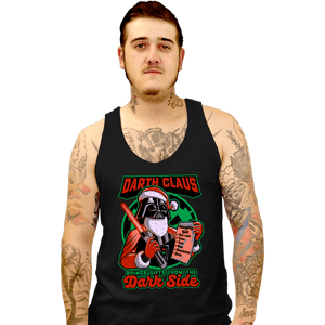 Secret_Shirts Tank Top, Unisex / Small / Black Dark Lord Christmas