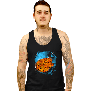 Shirts Tank Top, Unisex / Small / Black That's No Moon