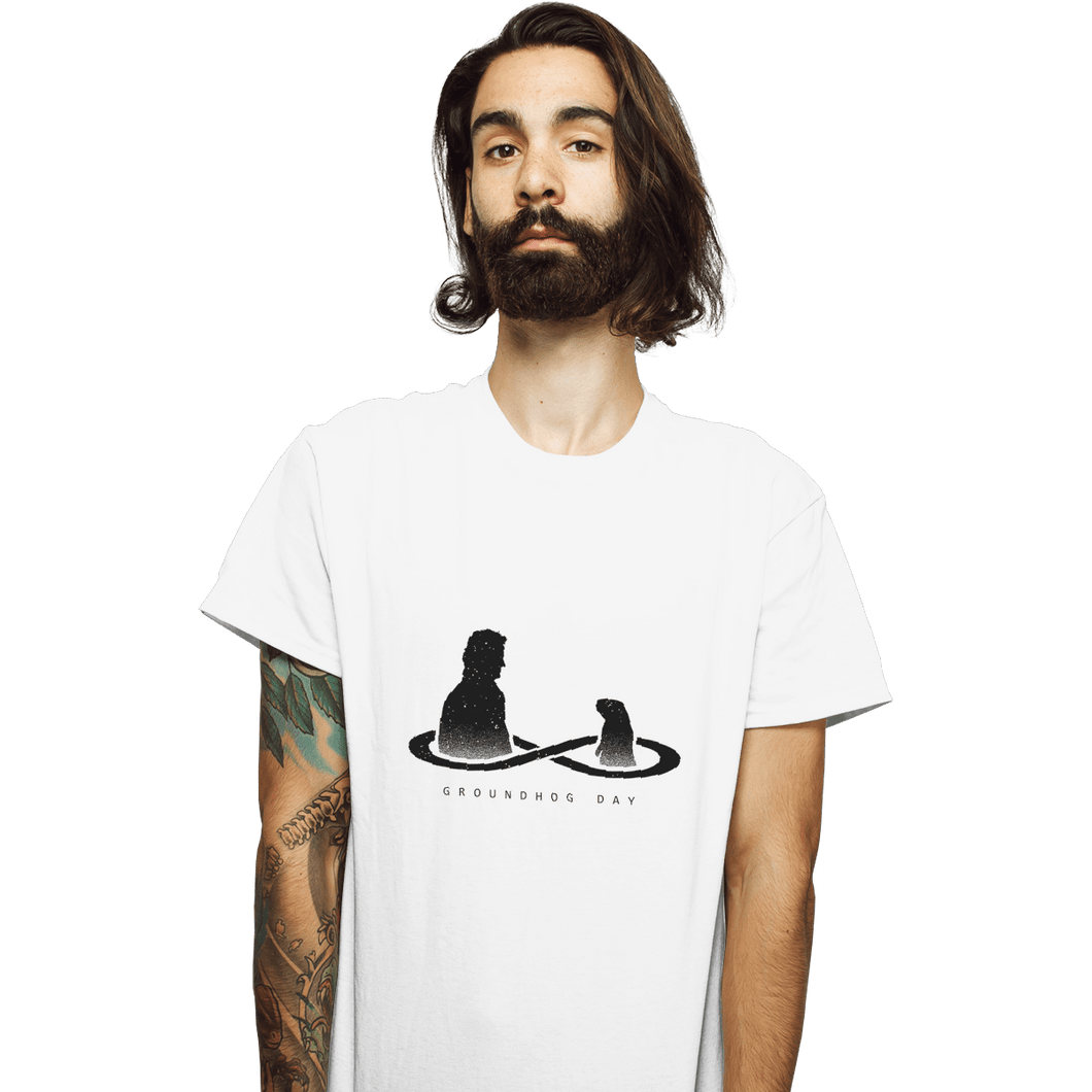 Shirts T-Shirts, Unisex / Small / White Infinity