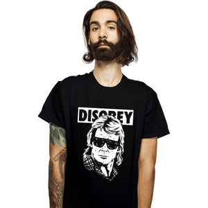 Shirts T-Shirts, Unisex / Small / Black They Disobey