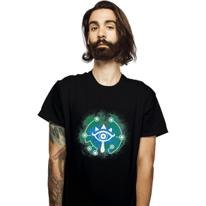 Shirts T-Shirts, Unisex / Small / Black Open Your Sheikah Eye