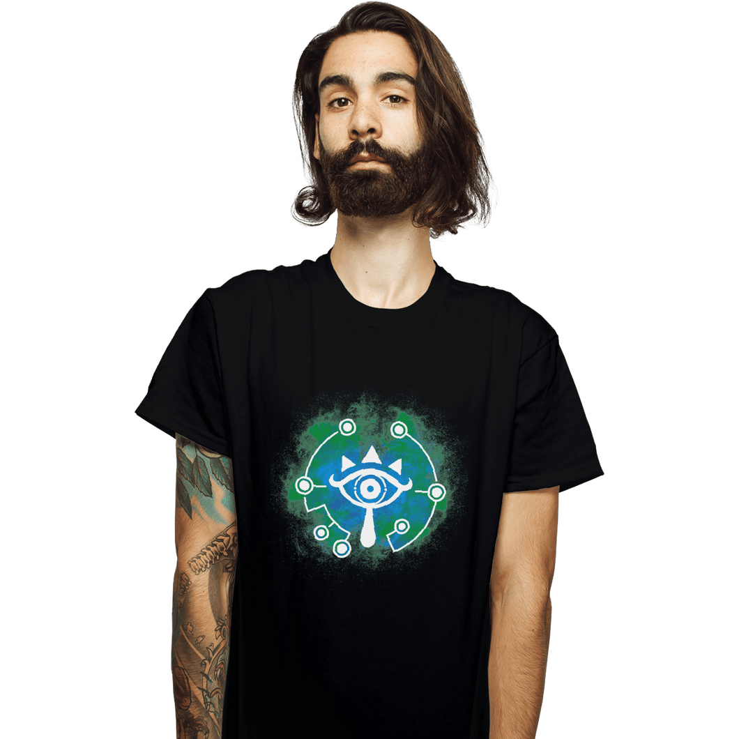 Shirts T-Shirts, Unisex / Small / Black Open Your Sheikah Eye