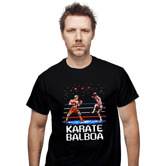 Secret_Shirts T-Shirts, Unisex / Small / Black Karate Balboa