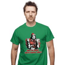 Load image into Gallery viewer, Shirts T-Shirts, Unisex / Small / Irish Green Why Santa Why
