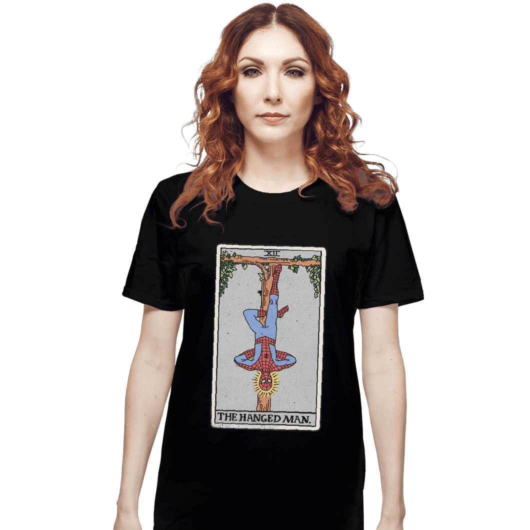 Shirts T-Shirts, Unisex / Small / Black The Hanged Man