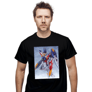 Secret_Shirts T-Shirts, Unisex / Small / Black Wing Zero Painting