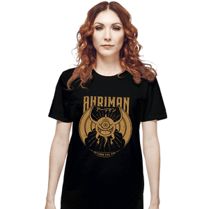 Shirts T-Shirts, Unisex / Small / Black Ahriman