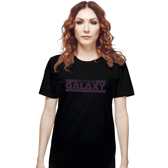 Shirts T-Shirts, Unisex / Small / Black Battleship Galaxy