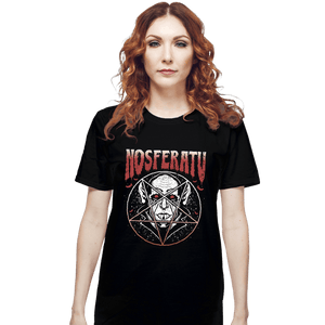 Shirts T-Shirts, Unisex / Small / Black Classic Vampire Metal