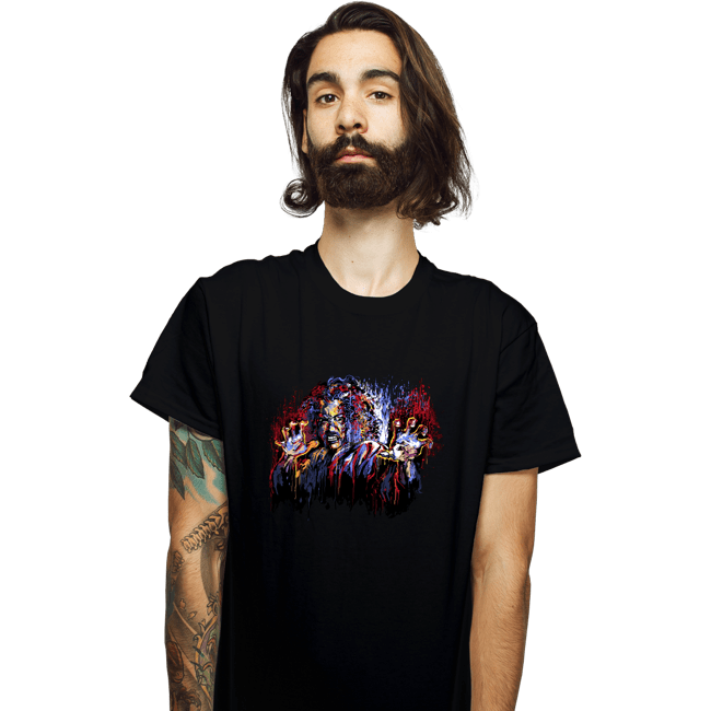 Secret_Shirts T-Shirts, Unisex / Small / Black Sho Nuff Painting