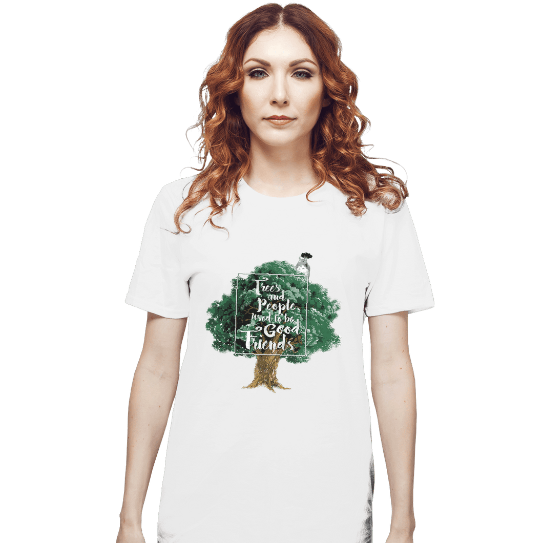 Shirts T-Shirts, Unisex / Small / White Tree