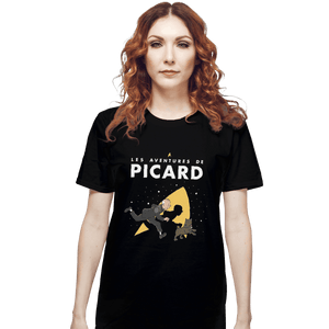 Shirts T-Shirts, Unisex / Small / Black Les Aventures De Picard