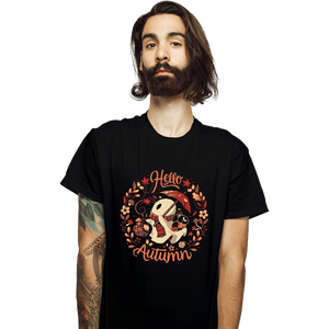 Daily_Deal_Shirts T-Shirts, Unisex / Small / Black Spooky Autumn Harvest