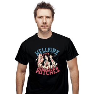 Secret_Shirts T-Shirts, Unisex / Small / Black Hellfire Witches