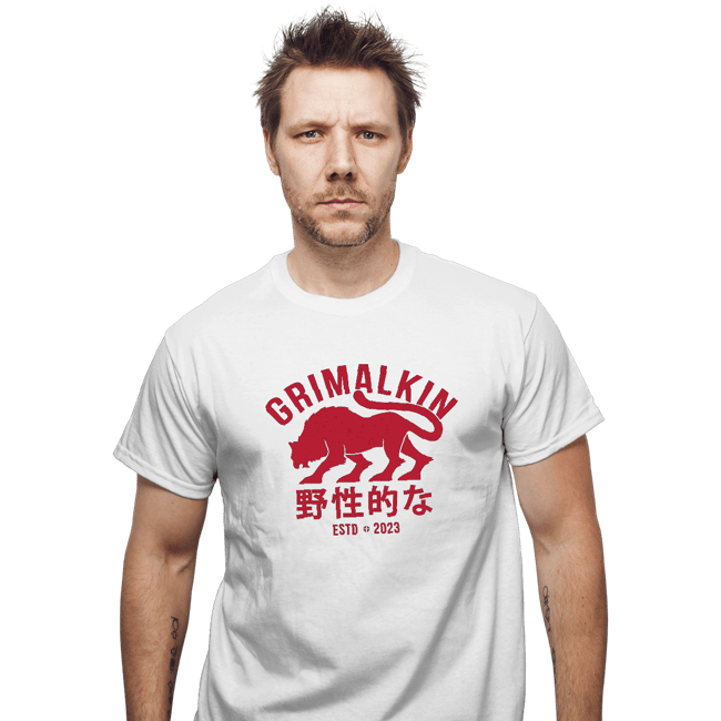 Shirts T-Shirts, Unisex / Small / White Grimalkin