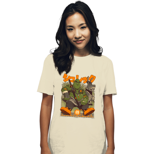 Secret_Shirts T-Shirts, Unisex / Small / Natural Samurai Shrek