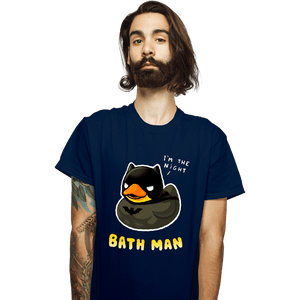 Secret_Shirts T-Shirts, Unisex / Small / Navy The Bath Man