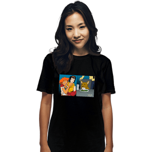 Secret_Shirts T-Shirts, Unisex / Small / Black Women Yelling At Data Dog