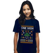 Load image into Gallery viewer, Shirts T-Shirts, Unisex / Small / Navy A Very Shenron Christmas
