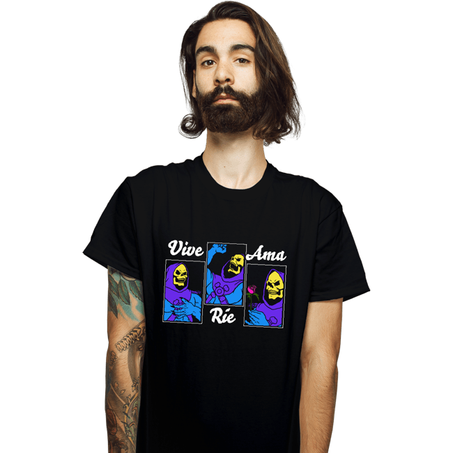 Shirts T-Shirts, Unisex / Small / Black Live Laugh Love - Español