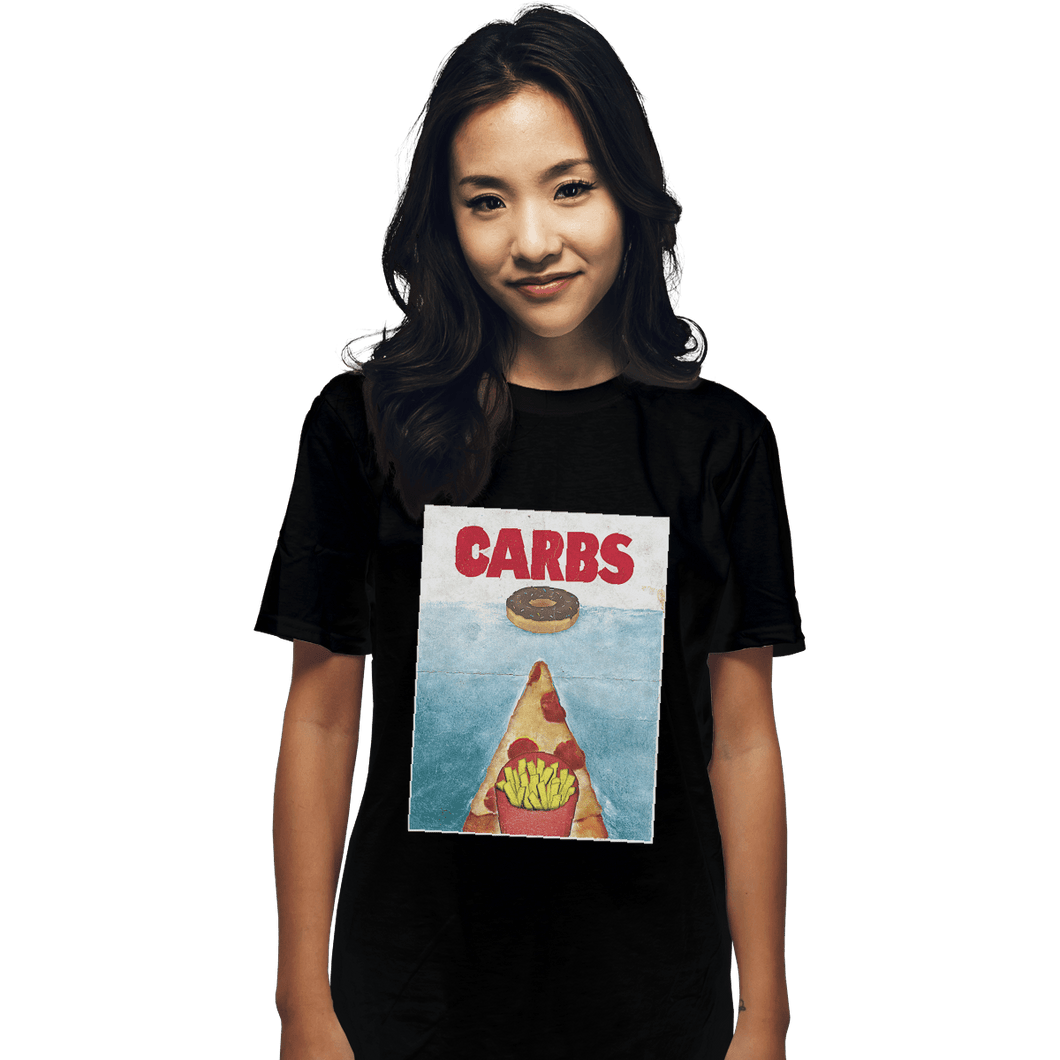 Shirts T-Shirts, Unisex / Small / Black CARBS