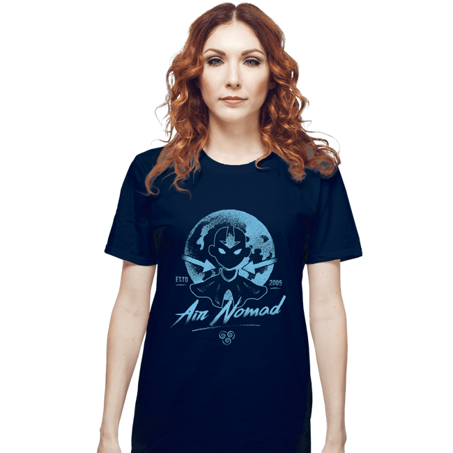 Shirts T-Shirts, Unisex / Small / Navy Moonlight Air Nomad