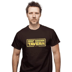 Secret_Shirts T-Shirts, Unisex / Small / Dark Chocolate Nerf Herder Tavern!