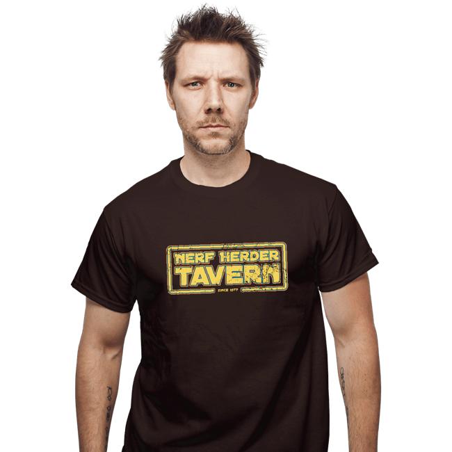 Secret_Shirts T-Shirts, Unisex / Small / Dark Chocolate Nerf Herder Tavern!