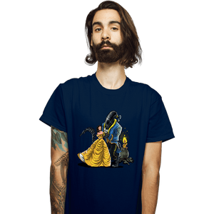 Secret_Shirts T-Shirts, Unisex / Small / Navy Beauty And The Alien