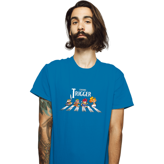 Secret_Shirts T-Shirts, Unisex / Small / Sapphire Chrono Road