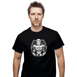 Shirts T-Shirts, Unisex / Small / Black Digital Mechanical Cyborg