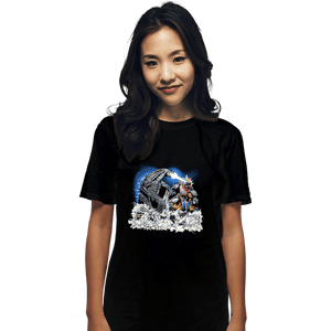 Secret_Shirts T-Shirts, Unisex / Small / Black Godzilla V Megazord