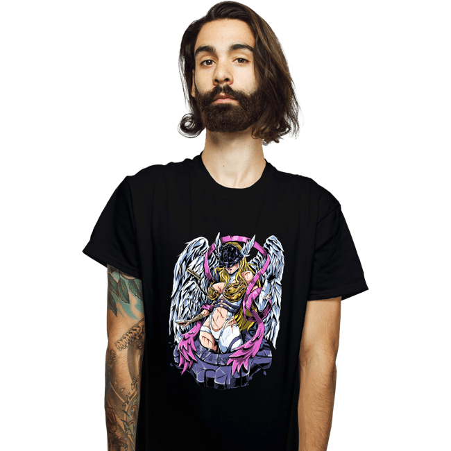 Secret_Shirts T-Shirts, Unisex / Small / Black Battle Angewomon