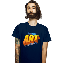 Load image into Gallery viewer, Secret_Shirts T-Shirts, Unisex / Small / Navy Word Art
