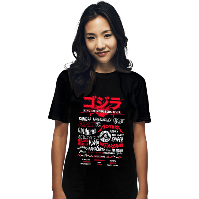 Shirts T-Shirts, Unisex / Small / Black Godzilla Fest