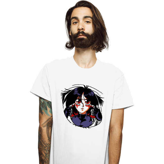 Shirts T-Shirts, Unisex / Small / White Alita