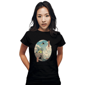 Shirts Fitted Shirts, Woman / Small / Black Ukiyo-e Delivery