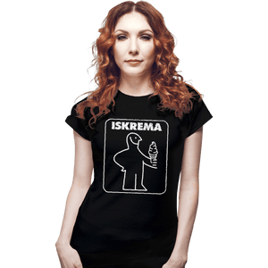 Shirts Fitted Shirts, Woman / Small / Black ISKREMA